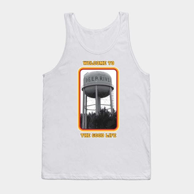 Deep River - Beer River Tank Top by MrMikeBax